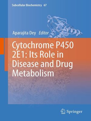 cover image of Cytochrome P450 2E1